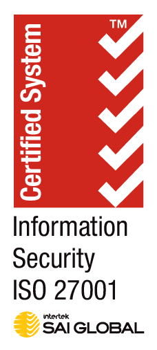 Certified System ISO 27001 Logo
